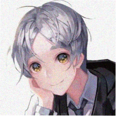 赛博朋克风格动漫男生头像