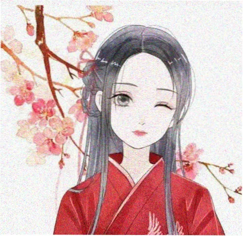 忧郁侧脸男动漫头像